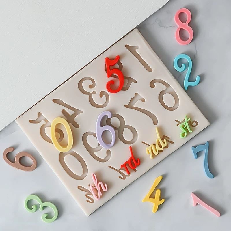 Alphabet Silicone Mold factory